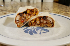 Chicken and Rice Burrito