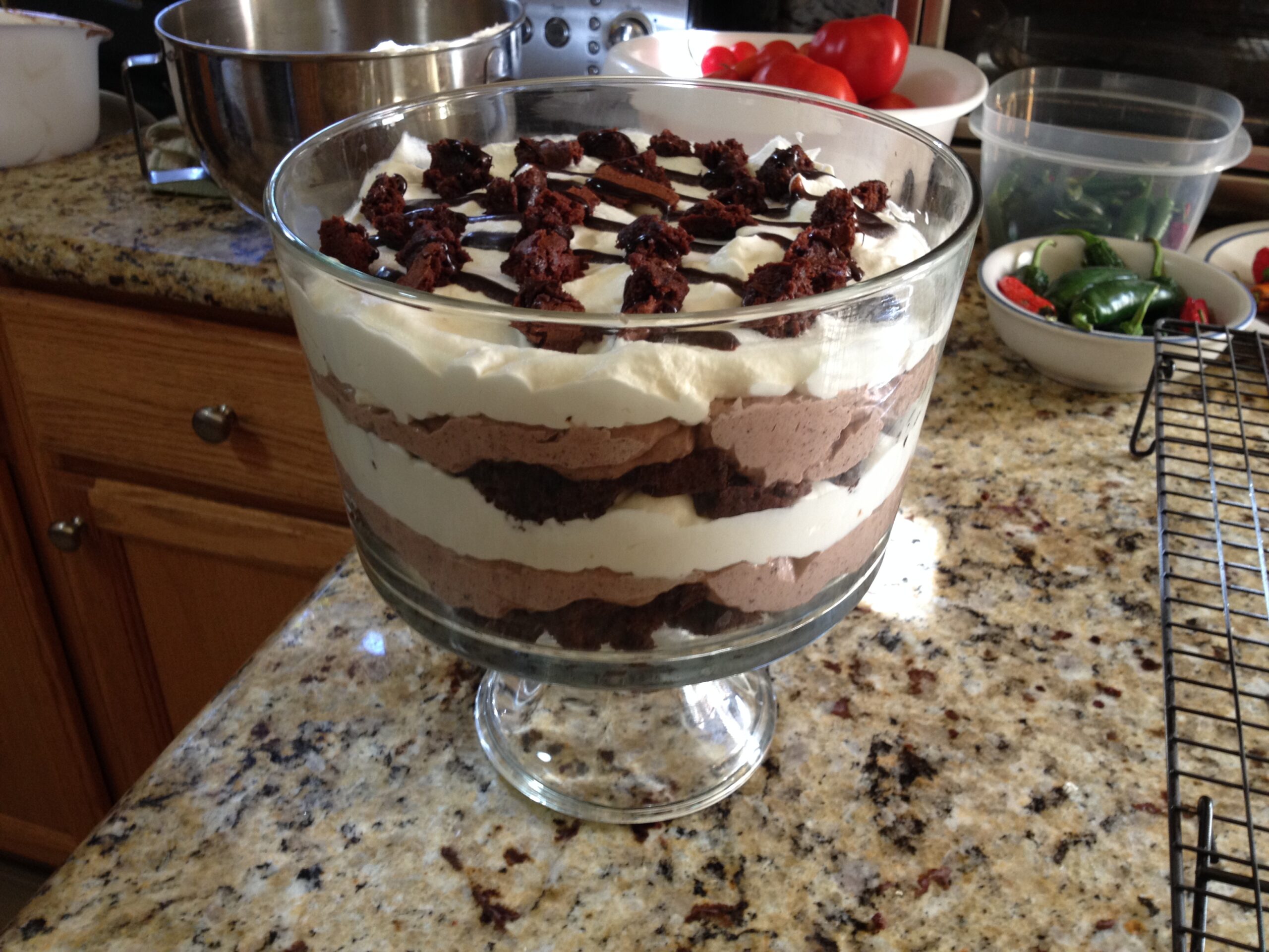 Chocolate Trifle - Simply Delicious Cooking